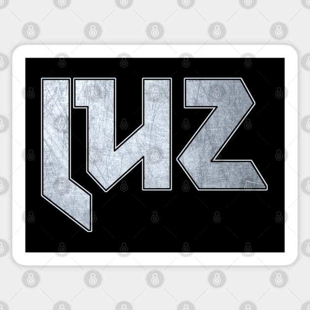 Heavy metal Luz Sticker by KubikoBakhar